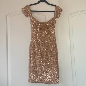 Majorelle Sequence Party Dress from Revolve